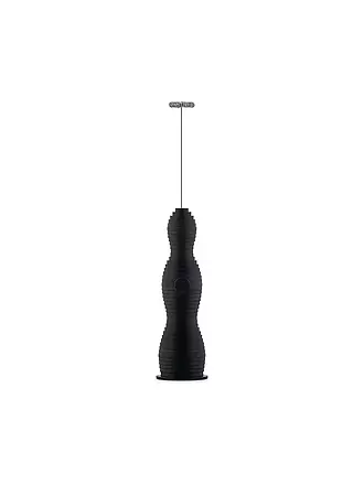 ALESSI |  Milchschäumer Pulcina Schwarz | 